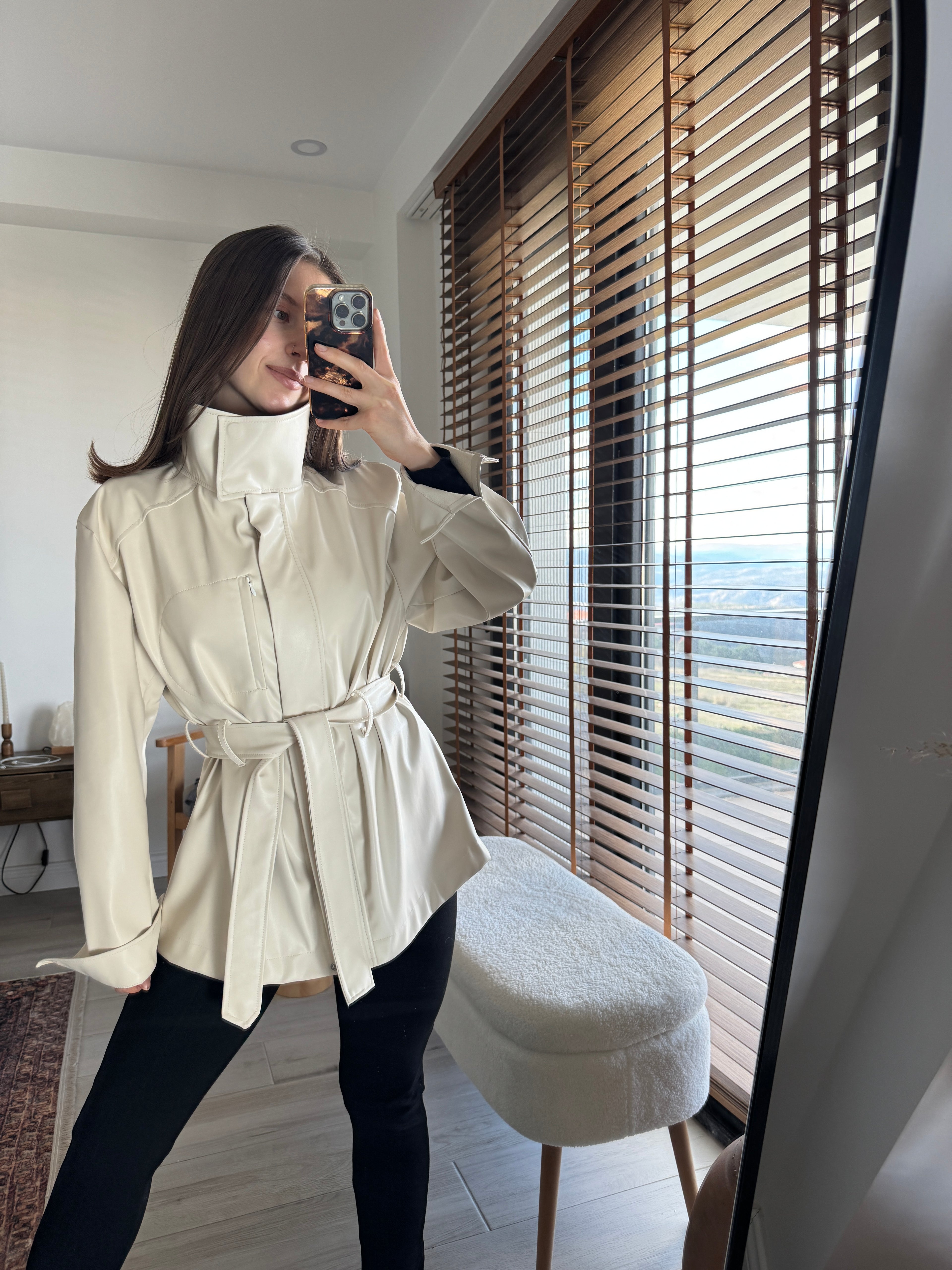 VANILLA MODERN TRENCH