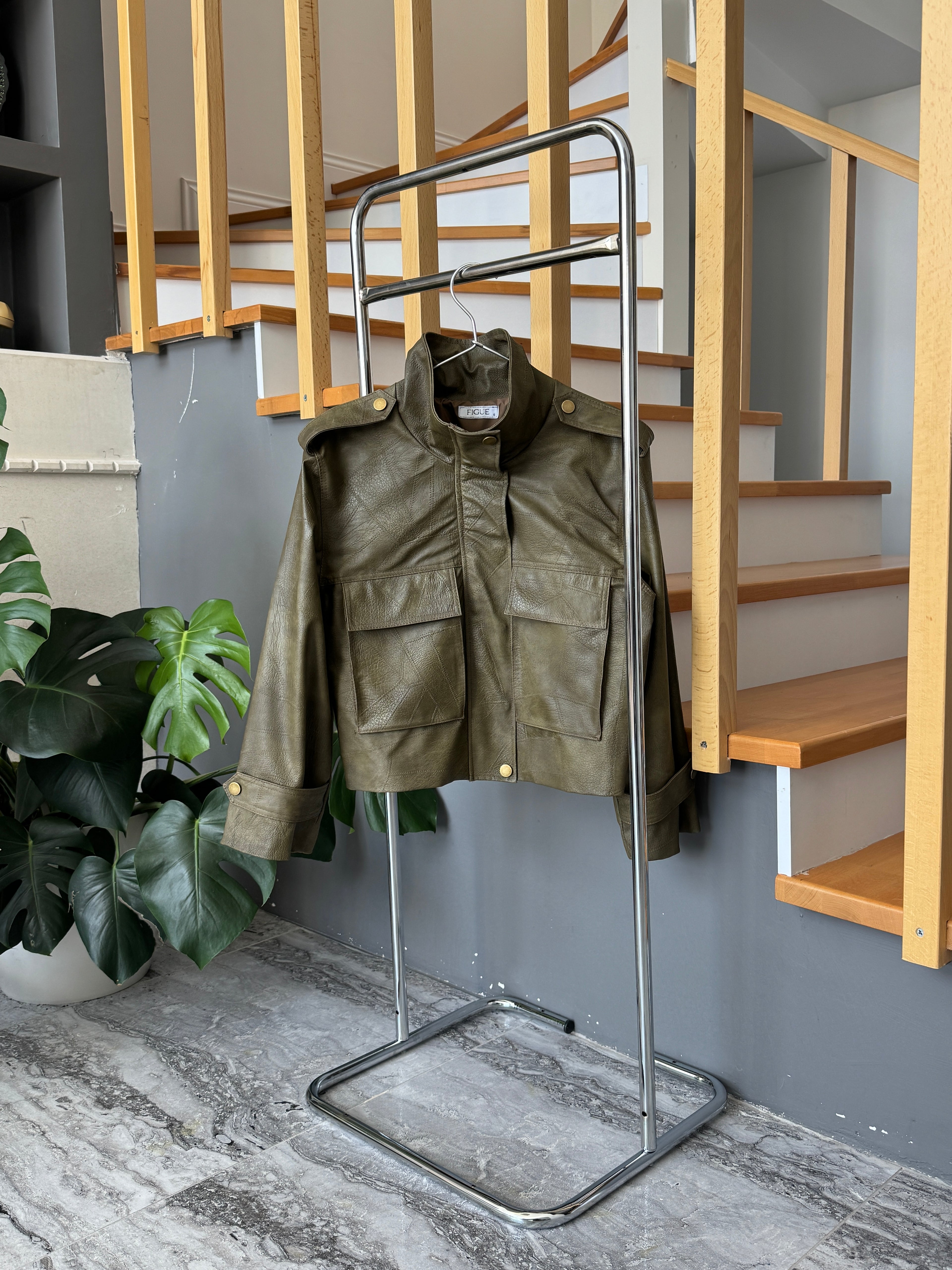 FOREST LEATHER JACKET